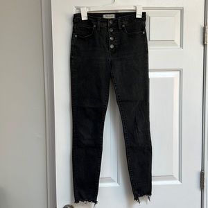 Madewell Black Skinny Jeans